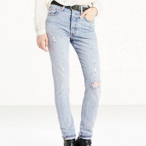 Levi's 501 Skinny Jeans in Clear Minds